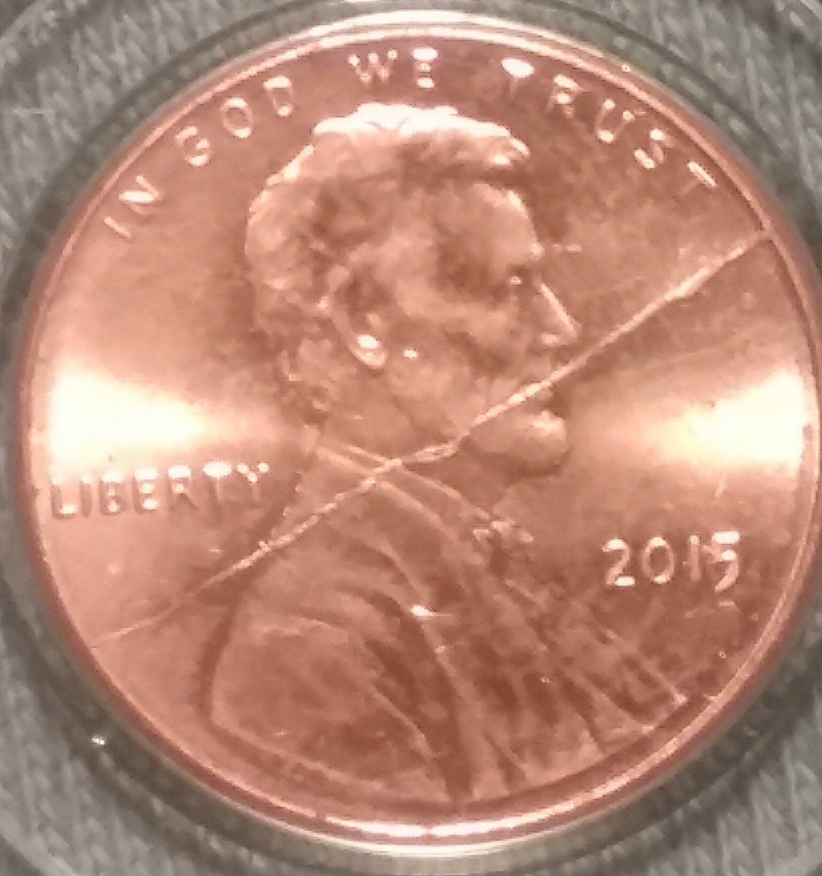 2015-P-Lincoln-Cent---Obverse-Bisecting-Rim-To-Rim-Die-Crack---Wow-!